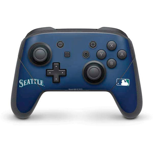 MLB Seattle Mariners Alternate/Away Jersey Nintendo Switch Pro Controller Skin
