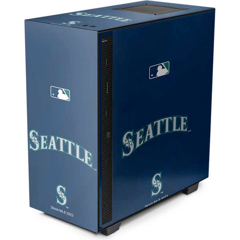 MLB Seattle Mariners Alternate/Away Jersey NZXT H510 Compact ATX Mid-Tower Case Skin
