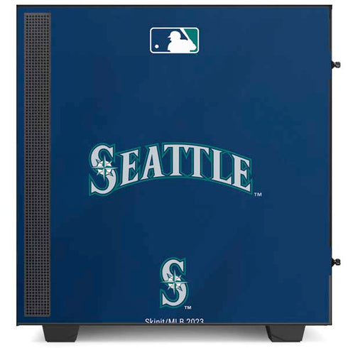 MLB Seattle Mariners Alternate/Away Jersey NZXT H510 Compact ATX Mid-Tower Case Skin