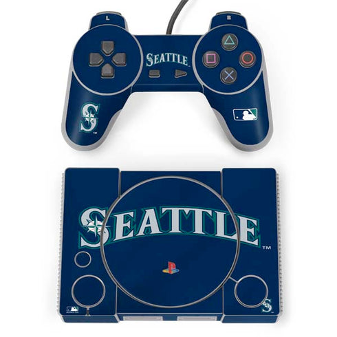 MLB Seattle Mariners Alternate/Away Jersey PlayStation Classic Bundle Skin