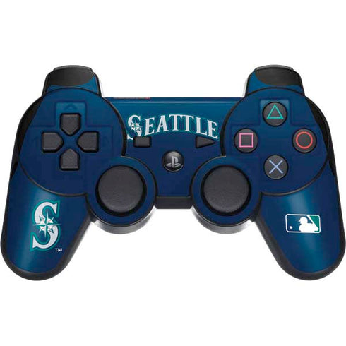 MLB Seattle Mariners Alternate/Away Jersey PS3 Dual Shock wireless controller Skin