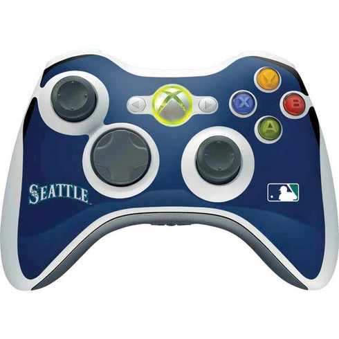MLB Seattle Mariners Alternate/Away Jersey Xbox 360 Wireless Controller Skin