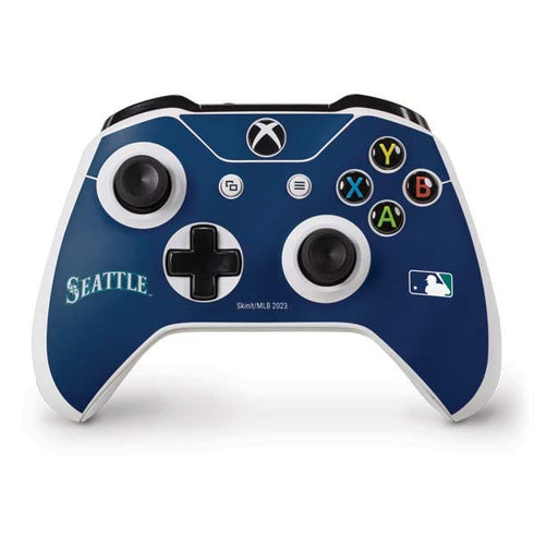 MLB Seattle Mariners Alternate/Away Jersey Xbox One S Controller Skin