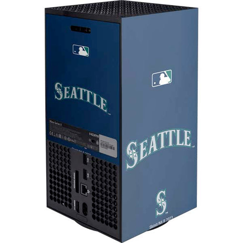 MLB Seattle Mariners Alternate/Away Jersey Xbox Series X Console Skin