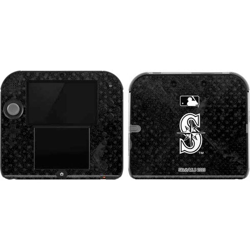 MLB Seattle Mariners Dark Wash Nintendo 2DS Skin