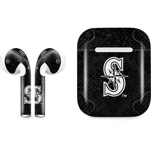 MLB Seattle Mariners Dark Wash Apple AirPods Skin