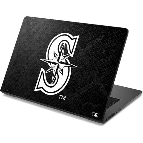 MLB Seattle Mariners Dark Wash Dell Chromebook Skin