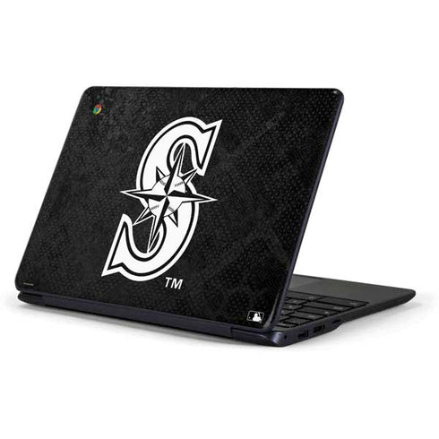 MLB Seattle Mariners Dark Wash Samsung Chromebook Skin