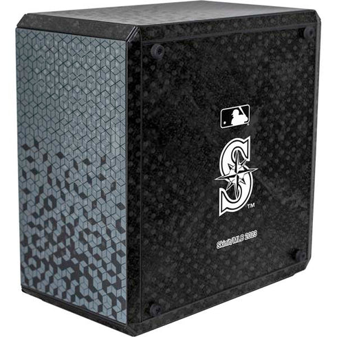 MLB Seattle Mariners Dark Wash Cooler Master MasterBox Q300L Mini Tower Skin