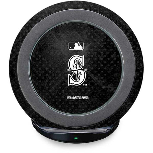 MLB Seattle Mariners Dark Wash Fast Charge Wireless Charging Stand Skin