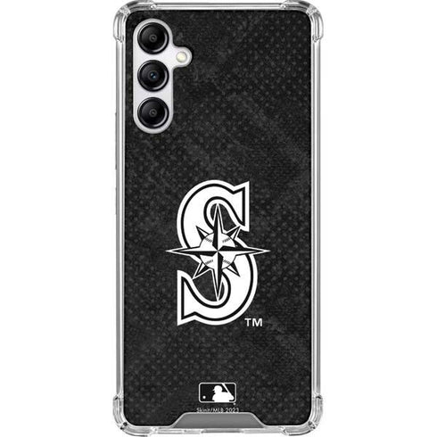 MLB Seattle Mariners Dark Wash Galaxy A14 5G Clear Case