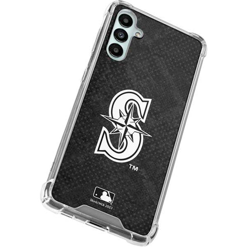 MLB Seattle Mariners Dark Wash Galaxy A14 5G Clear Case