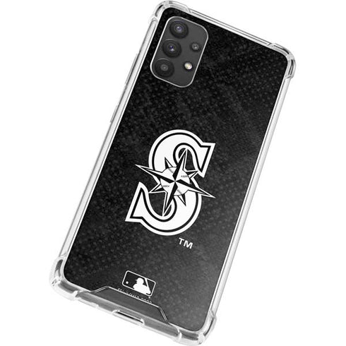 MLB Seattle Mariners Dark Wash Galaxy A32 5G Clear Case