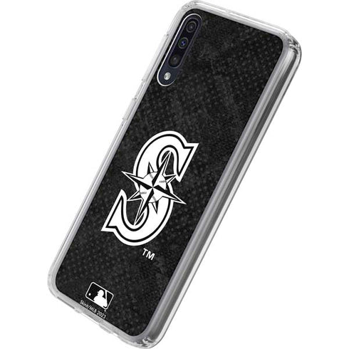 MLB Seattle Mariners Dark Wash Galaxy A50 Clear Case