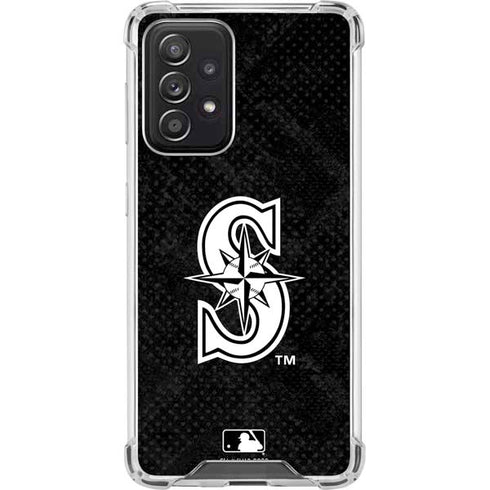 MLB Seattle Mariners Dark Wash Galaxy A52 5G Clear Case
