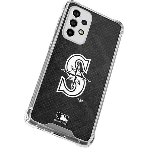 MLB Seattle Mariners Dark Wash Galaxy A53 5G Clear Case