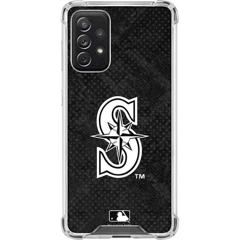MLB Seattle Mariners Dark Wash Galaxy A72 5G Clear Case