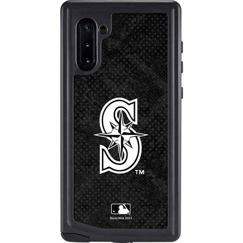 MLB Seattle Mariners Dark Wash Galaxy Note 10 Waterproof Case