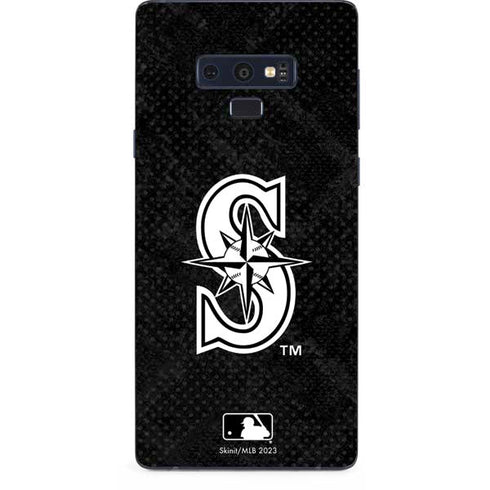 MLB Seattle Mariners Dark Wash Galaxy Note 9 Skin