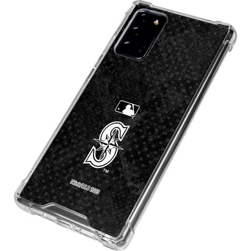 MLB Seattle Mariners Dark Wash Galaxy Note20 5G Clear Case