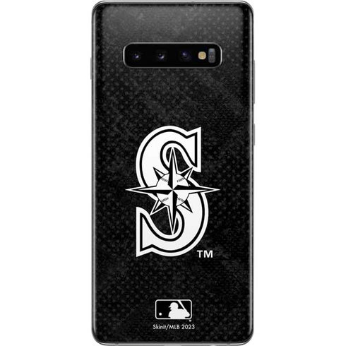MLB Seattle Mariners Dark Wash Galaxy S10 Plus Skin
