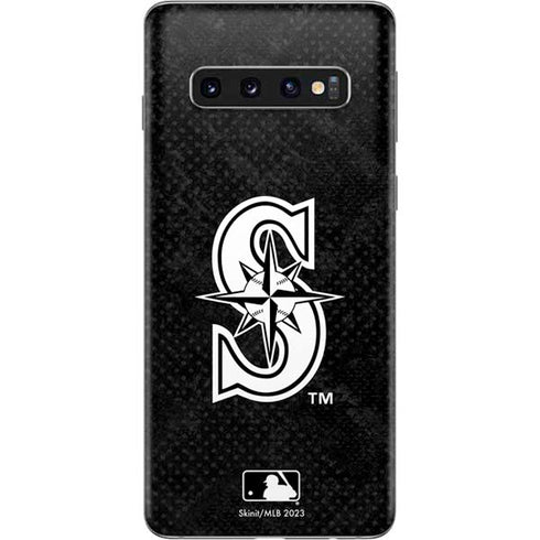 MLB Seattle Mariners Dark Wash Galaxy S10 Skin