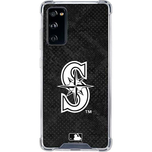 MLB Seattle Mariners Dark Wash Galaxy S20 FE Clear Case