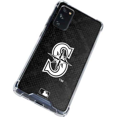 MLB Seattle Mariners Dark Wash Galaxy S20 FE Clear Case