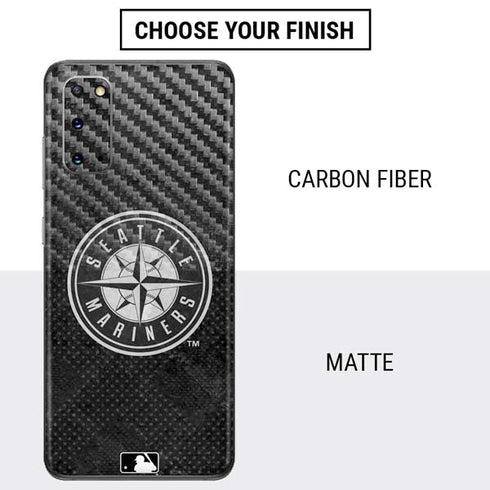 MLB Seattle Mariners Dark Wash Galaxy S20 Skin