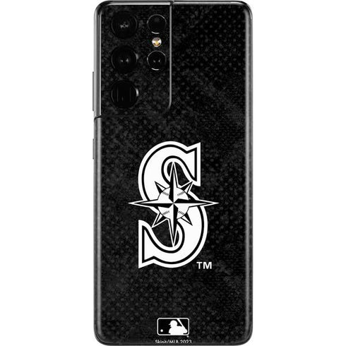 MLB Seattle Mariners Dark Wash Galaxy S21 Ultra 5G Skin