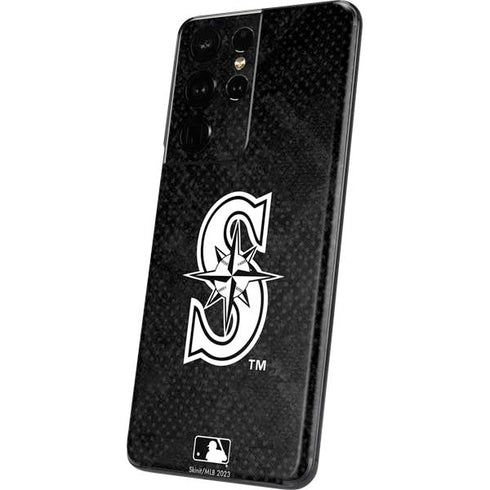 MLB Seattle Mariners Dark Wash Galaxy S21 Ultra 5G Skin