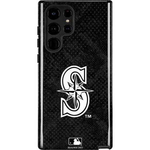 MLB Seattle Mariners Dark Wash Galaxy S22 Ultra Pro Case