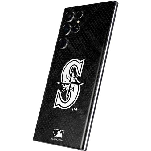 MLB Seattle Mariners Dark Wash Galaxy S22 Ultra Skin