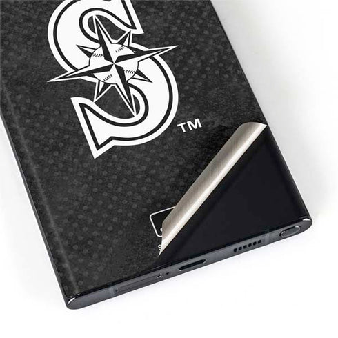 MLB Seattle Mariners Dark Wash Galaxy S22 Ultra Skin