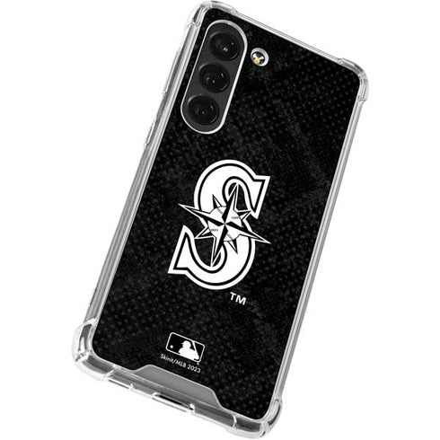 MLB Seattle Mariners Dark Wash Galaxy S23 Clear Case