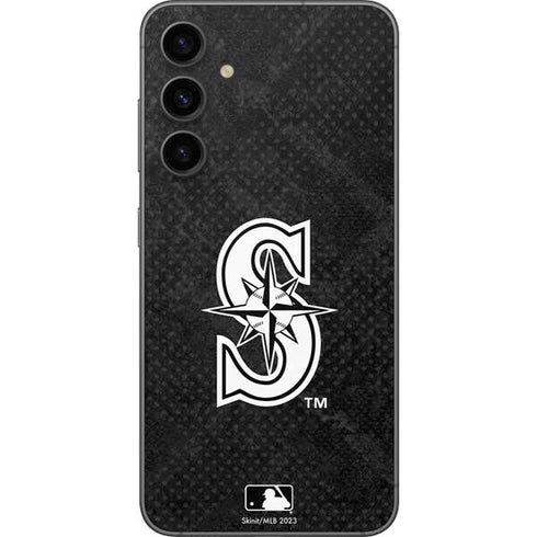 MLB Seattle Mariners Dark Wash Galaxy S23 FE Skin