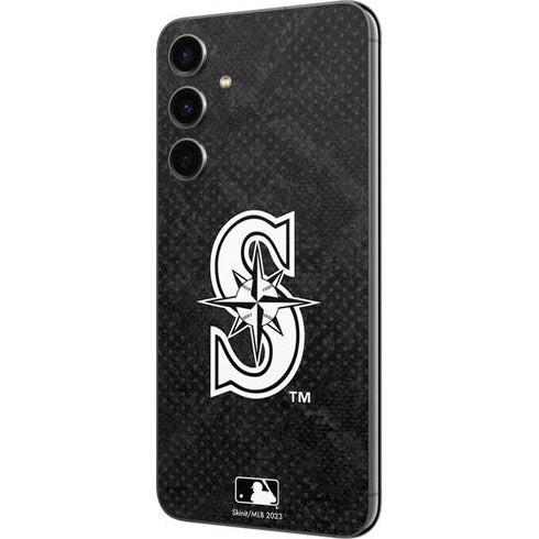 MLB Seattle Mariners Dark Wash Galaxy S23 FE Skin