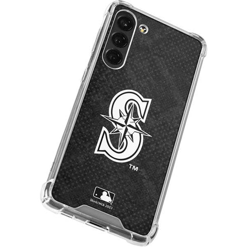 MLB Seattle Mariners Dark Wash Galaxy S23 Plus Clear Case