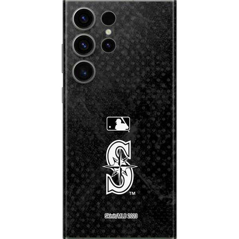 MLB Seattle Mariners Dark Wash Galaxy S23 Ultra Skin