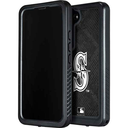 MLB Seattle Mariners Dark Wash Galaxy S23 Waterproof Case