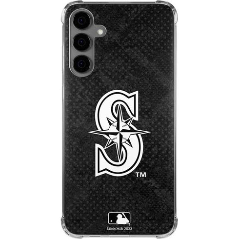 MLB Seattle Mariners Dark Wash Galaxy S24 Plus Clear Case