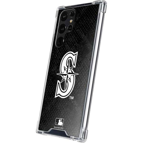 MLB Seattle Mariners Dark Wash Galaxy S24 Ultra Clear Case