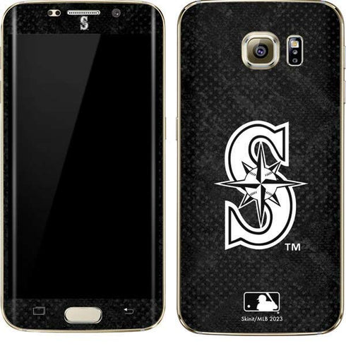 MLB Seattle Mariners Dark Wash Galaxy S7 Edge Skin