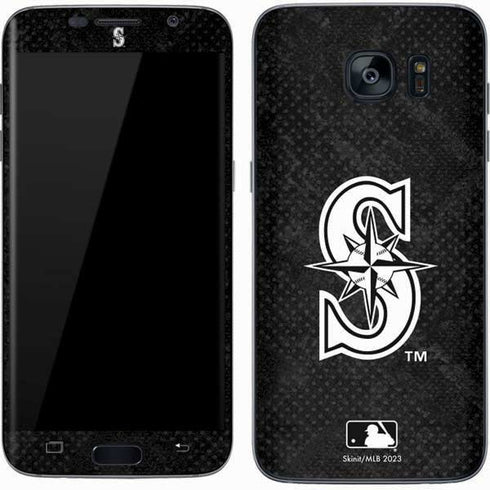 MLB Seattle Mariners Dark Wash Galaxy S7 Skin