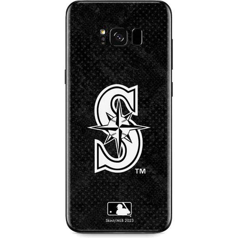 MLB Seattle Mariners Dark Wash Galaxy S8 Skin