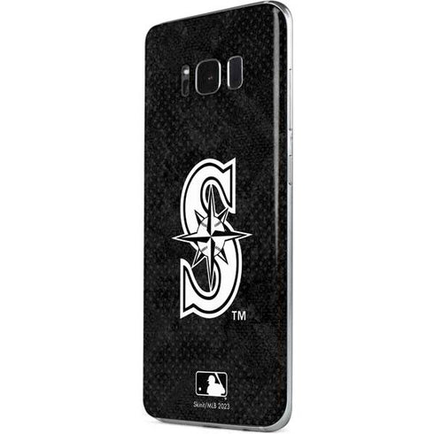 MLB Seattle Mariners Dark Wash Galaxy S8 Skin