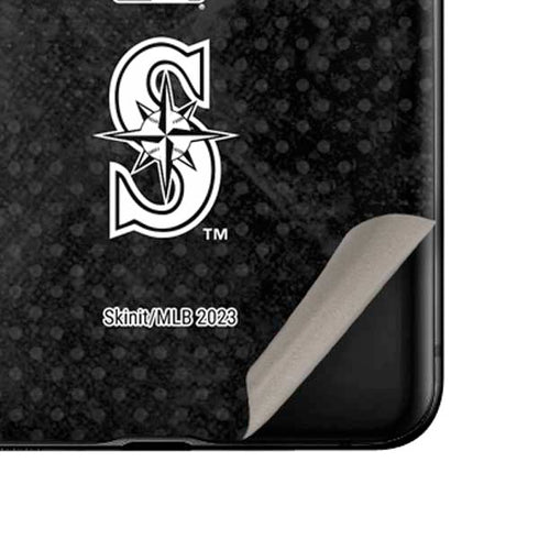 MLB Seattle Mariners Dark Wash Galaxy Z Flip Skin