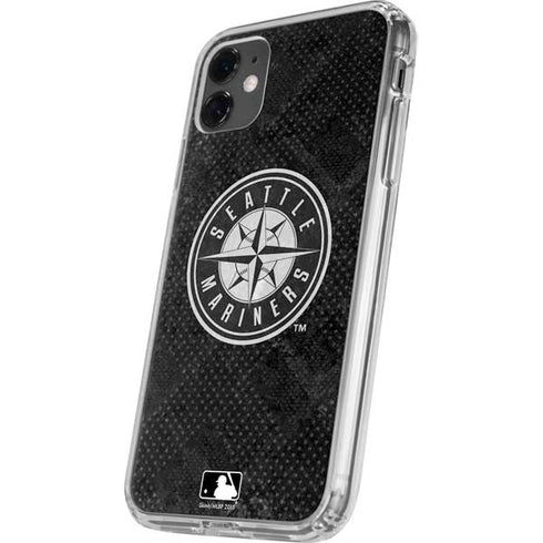 MLB Seattle Mariners Dark Wash iPhone 11 Clear Case
