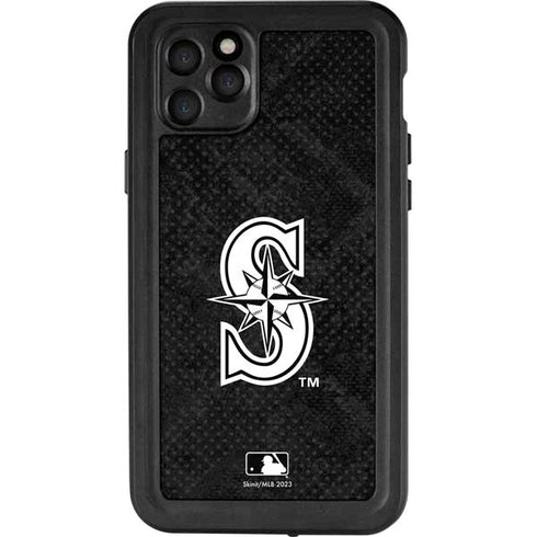 MLB Seattle Mariners Dark Wash iPhone 11 Pro Max Waterproof Case