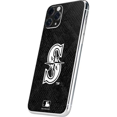 MLB Seattle Mariners Dark Wash iPhone 11 Pro Skin